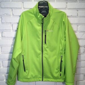 Microsoft Western Europe Soft Shell Full Zip Jacket L Mens
